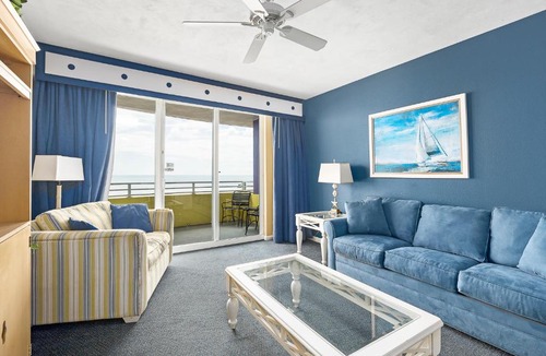 Daytona Beach Apartment | Ocean Walk 609, 1 Bedroom, Ocean View, Pools, Lazy River, Sleeps 5