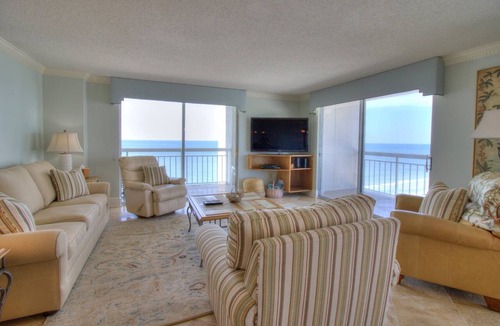 Arcadian Shores Condo | Oceanfront 2BR/2BA Condo | South Hampton at Kingston Plantation | Stunning Views & 3 Balconies