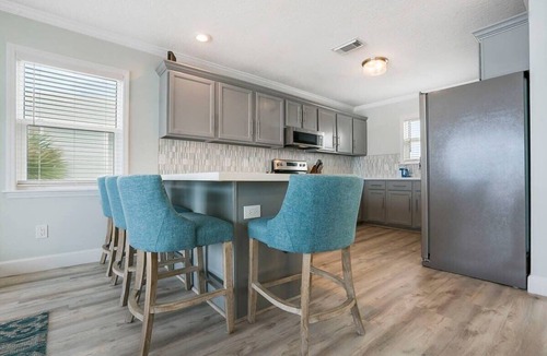 Vilano Beach House | Oceanfront, Blissful Sunrises, Beach Gear, BBQ