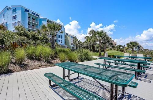 Fernandina Beach Condo | Oceanfront Condo w/Terrific Views, Private Balcony, AC, Shared Outdoor Pool