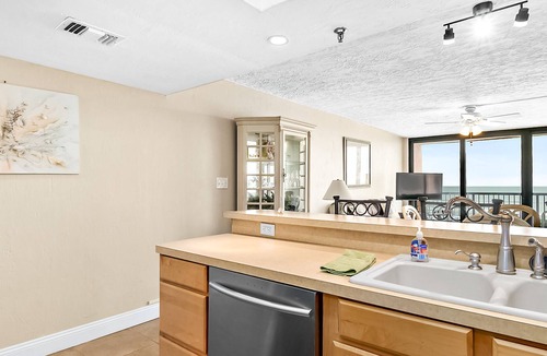 New Smyrna Beach Condo | Oceanfront condo with balcony, pool, tennis & shuffleboard