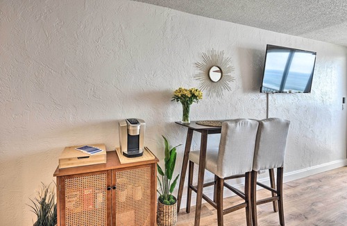 Daytona Beach Shores Apartment | Oceanfront, Fourth-floor Condo on Daytona Beach!