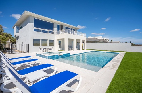 St. Augustine Beach House | Oceanfront Home with Best Views & NEW Pool on the Beach