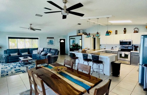 Marathon House | Oceanfront Private Gated Home Gulf side w/Pool, Spa, Private Boat Ramp & Dock