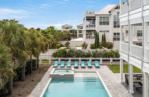 Santa Rosa Beach House | On 30A! Private Pool, Golf Cart and Rooftop Views