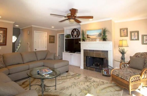 Saint Helena Island House | on canal with dock~walk to beach, marina, activity center~screened patio