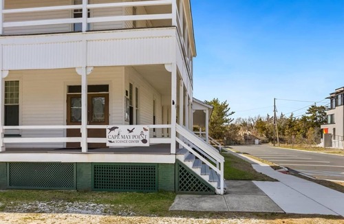 Cape May Point House | One and a half blocks to the beach. Walk to nature trails.
