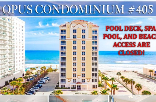 Schulte Park Condo | Opus Condo - Ocean & River View - 3BR/2BA #405