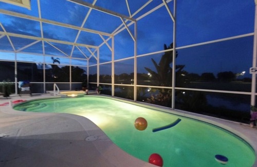 Ridgewood Lakes House | Orlando Davenport by Disney with pool and spa and view to the lake Golf Course