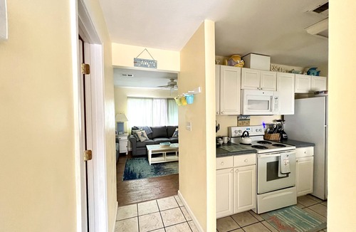 Sugar Beach House | Our Beach Home/Gulf Front complex/Heated Pool in pool season/Private beach