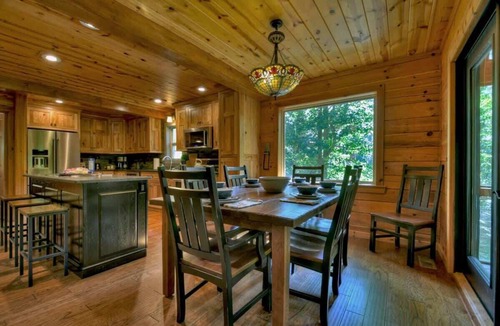 Blairsville Cabin | Our Druthers Lake House - dock, hot tub, game room