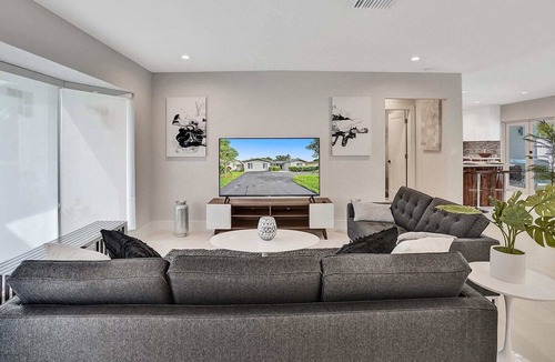 South Lake House | Outdoor Bliss: 4BR Private Pool Home, Near Beach
