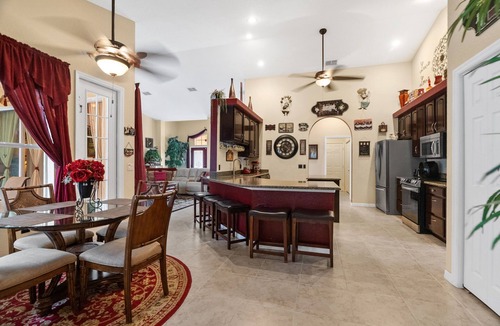 Brooksville House | Paradise found! Private heated pool spa . 3700 sq ft of luxury on 2+ acres!