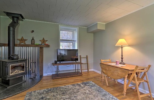 Hellertown House | Patio & Fire Pit: Idyllic Cottage in Hellertown!