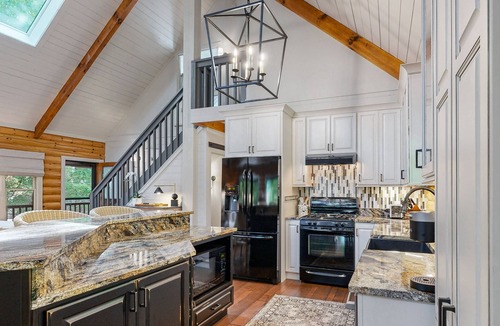 Cullowhee House | Peaceful Cove LakeHouse: Direct Lake Glenville Access | 5 Beds, 3 Decks, Firepit