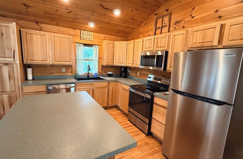Burnsville House | Peaceful Creekside Retreat at the foot of Mt. Mitchell!