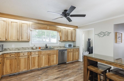 Leesville House | Peaceful Retreat on Lake Murray - HOT TUB!, Private Dock, Firepit, and Kayaks