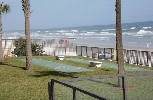 Daytona Beach Shores Condo | Penthouse Suite! Spacious End Corner Unit! 3Bedroom 3 Bath! New Pool 2024
