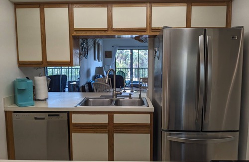 Cortez Condo | Perfect Seasonal Rental,Canal Front Condo less than mile to beach,40ft boat slip