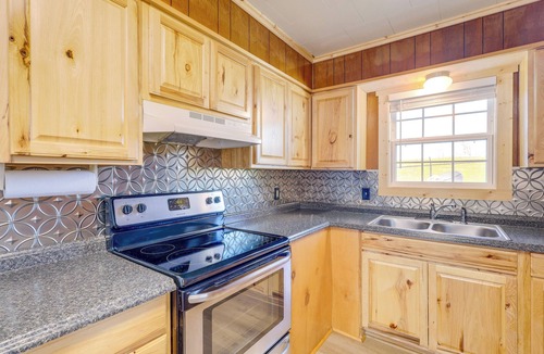Greers Ferry Cabin | Pet-Friendly Cabin with Designated Boat Slip!