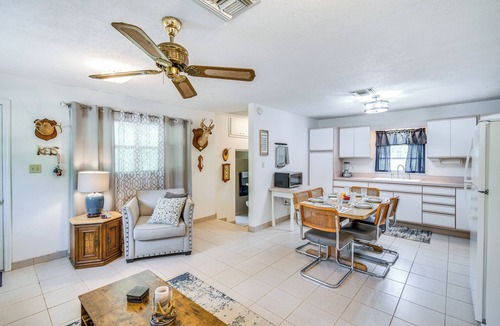 Edgar Cabin | Pet-Friendly Fort McCoy Cabin w/Fire Pit!