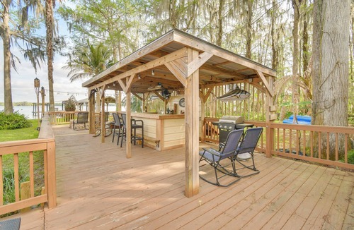 Doctors Inlet House | Pet-Friendly St Augustine Home w/Dock & Yard!