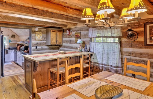 Topton Cabin | Pet-Friendly Topton Cabin w/ Hot Tub & Game Room!