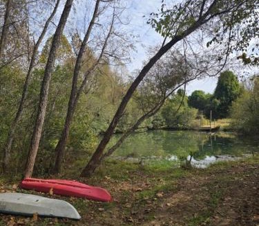 Louisville House | Pondside Cabin - 20 Peaceful Acres with Creek View