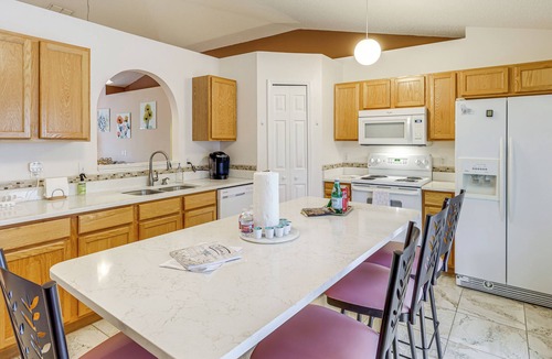 Port Malabar House | Pool & Fire Pit: Family-Friendly Palm Bay Home!