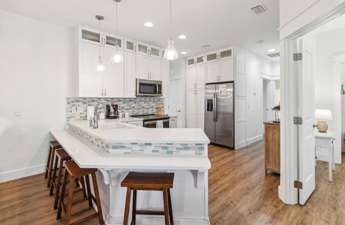 Mexico Beach House | Pool + Golf Cart Included! Mexico Beach Home 1 Block from Beach
