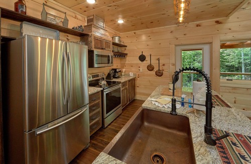Sevierville Cabin | Poolin Around: Mini Golf, Pool, Theater, Firepit