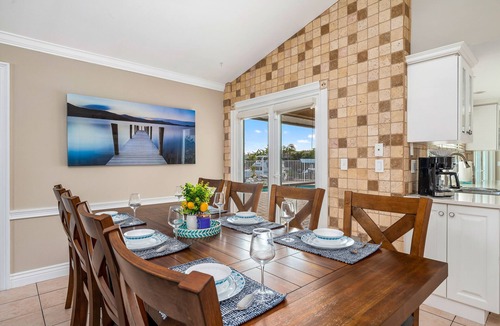 Caloosahatchee House | Poolside Paradise -heated pool, hot tub and game room! Waterfront Canal Views!