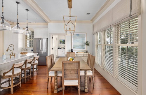 Palmetto Bluff House | Porches perfect for gathering + Separate Carriage House