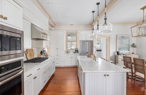 Palmetto Bluff House | Porches perfect for gathering + Separate Carriage House