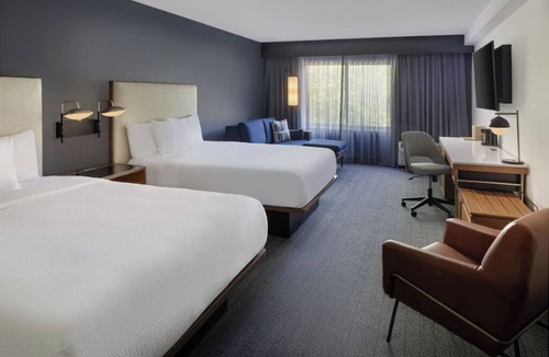 Hopelawn Hotel | Practical Room with 2 Queen Beds with Easy Access to Dining & Business Areas