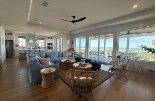 Butler Beach House | Premier Oceanfront Luxury Vacation Rental With Mediterranean Pool and Hot Tub