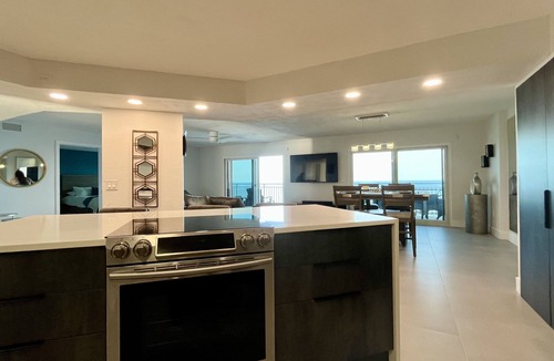 Daytona Beach Shores Condo | PRICE DROP! Oceanfront Luxury: Newly Remodeled 3Bd Condo with Unrivaled Views