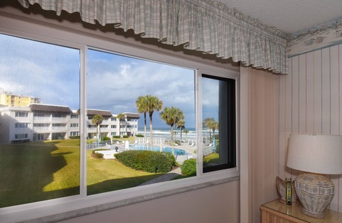 New Smyrna Beach Condo | Prime Location/Pool Views/Oceanview Gem/Chateau by the Sea 22B