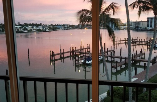 Moorings Condo | Prime Waterfront Location overlooking Moorings Bay. 7 minute walk to the beach