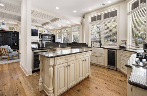 Oceanside House | Pristine 2nd row home in Sea Pines w/great outdoor space, private pool & spa