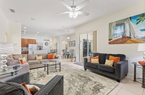 Highlands Reserve Villa | Pristine sunset villa with golf course views. and 15 minutes from Disney.