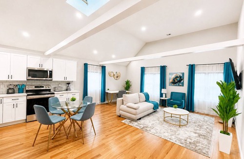 Scotch Plains Apartment | Private 1BR Apt, 2BD 1BA, Sleeps 5, Clean & Reliable, Near NYC