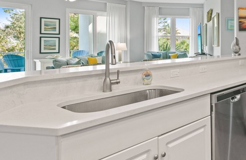 Santa Rosa Beach Condo | PRIVATE BEACH, FREE Seasonal Beach Setup 'Anchor Down on 30A' Beachfront Complex