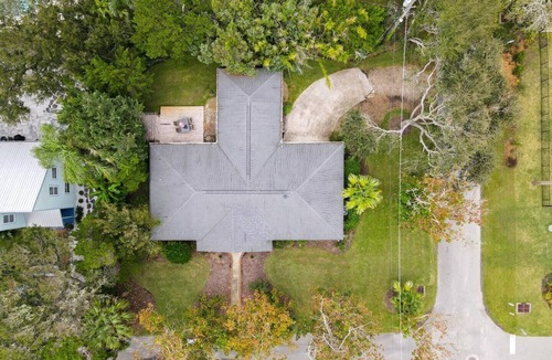 Coquina Gables House | Private home 2 blocks to ocean, 2 Car Garage, Sun Splashed Deck, fenced in yard.