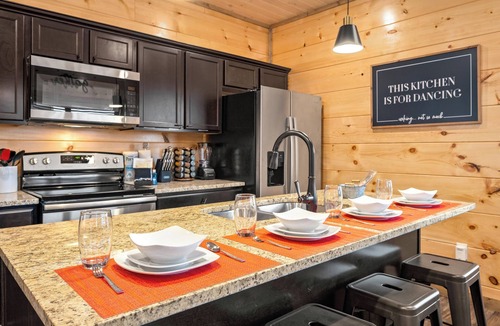 Sevierville Cabin | Private Indoor Pool | Hot Tub | View | Near Dollywood | Pets | Game Loft