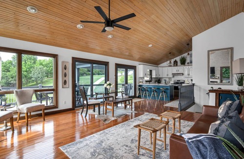 Winchester Cabin | Private Lakefront Retreat - Dock Beach Firepit Amazing Lake & Sunset Views