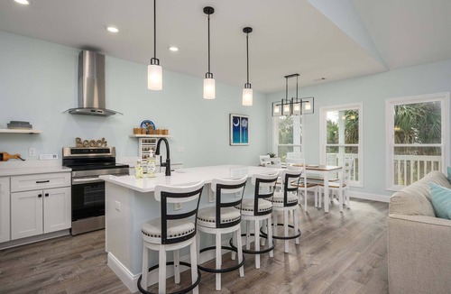 Oceanmarsh Subdivision House | Private Pool + Marsh & Ocean Views + Walk to Beach
