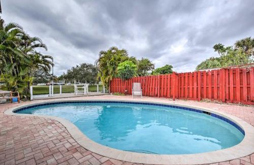 Survey Creek House | Private Pool and Dock Coconut Creek Home!