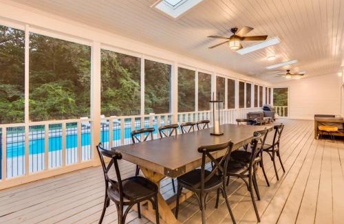 Lithonia Villa | Private Pool Estate Soccer Field Sleeps 16