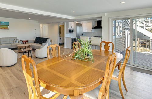 Beach Haven West House | Private Pool, Dock & Beach: Stafford Township Gem